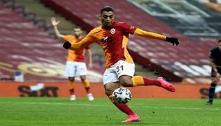 مصطفى محمد مهاجم الزمالك المعار لجالطة سراي