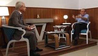 جانب من البرنامج التلفزيوني بقناة الحياة الجزائرية الذي أثار جدلا واسعا