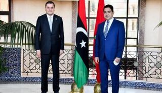 ناصر بوريطة وعبد الحميد الدبيبة