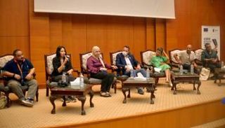 جانب من ورش مهرجان أسوان الدولي لأفلام المرأة