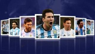 ليونيل ميسي قائد منتخب الأرجنتين