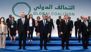 المشاركون في الاجتماع الوزاري للتحالف الدولي ضد تنظيم داعش 