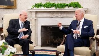 بايدن والرئيس الإسرائيلي 