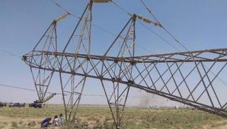 برج كهرباء في العراق استهدف في وقت سابق