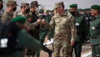 قائد القوات الأمريكية في أفريقيا الجنرال ستيفن تاونسند 