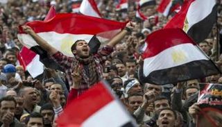 شباب مصريون خلال ثورة 30 يونيو- أرشيفية