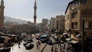 وسط العاصمة الأردنية بالقرب من المسجد الحسيني الكبير