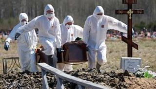 قفزة قياسية بوفيات كورونا في روسيا