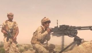 عناصر الجيش اليمني خلال عملية سابقة ضد مليشيا الحوثي