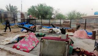 جانب من منصات إطلاق الصواريخ المضبوطة