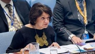 وكيلة الأمين العام للأمم المتحدة للشؤون السياسية وبناء السلام روزماري ديكارلو