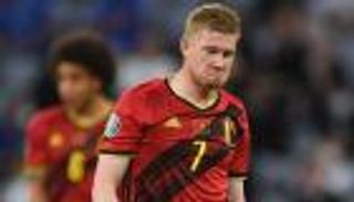 بلجيكا ضد إيطاليا.. دي بروين "المصاب" يكشف سبب وداع يورو 2020