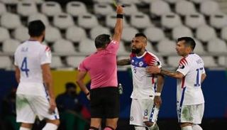 أرتورو فيدال أمام البرازيل في كوبا أمريكا