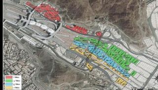 تجهيز مواقع إقامة ضيوف الرحمن في مشعر منى