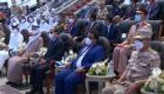 بحضور السيسي ومحمد بن زايد.. بدء مراسم افتتاح قاعدة 3 يوليو العسكرية
