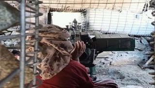 جانب من المعارك في البيضاء