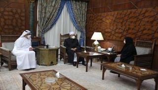 شيخ الأزهر يستقبل وفداً من مركز أبوظبي للغة العربية