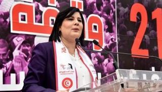 عبير موسي رئيس الحزب الدستوري الحر بتونس- أرشيفية