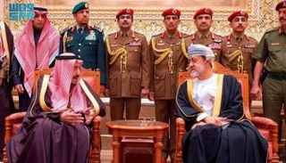 لقاء سابق للعاهل السعودي وسلطان عُمان 