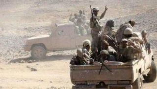 عناصر من الجيش اليمني خلال معارك سابقة مع الحوثيين