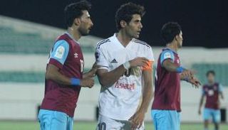 من مباراة الزوراء ونفط ميسان بالدوري العراقي