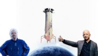 جيف بيزوس وريتشارد برانسون