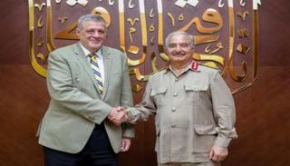 كوبيش وحفتر في بنغازي