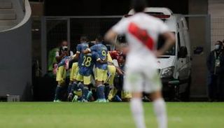 فرحة كولومبيا ببرونزية كوبا أمريكا 2021