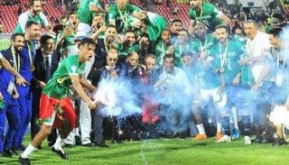 فريق الرجاء المغربي بطل الكونفدرالية