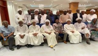 جانب من اجتماع قوى الثورة السودانية