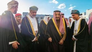 زيارة الملك سلمان لسلطنة عمان العام الماضي- أرشيفية