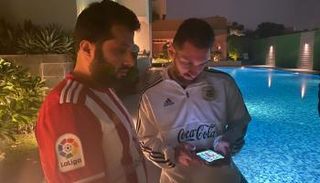 ميسي وتركي آل الشيخ