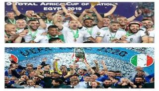 منتخبا الجزائر وإيطاليا