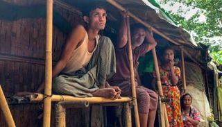 نازحون من الروهينجا في ولاية راخين- الفرنسية