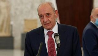 رئيس البرلمان اللبناني نبيه بري