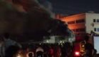 مصادر طبية عراقية: انفجار "جسم غريب" سبب حريق مركز عزل مرضى كورونا