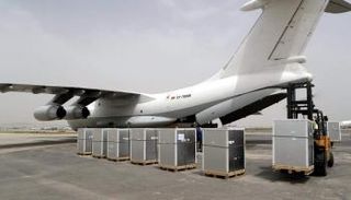 طائرة المساعدات الإماراتية إلى تونس