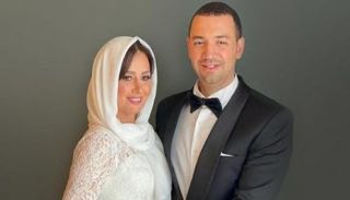 حلا شيحة وزوجها معز مسعود 