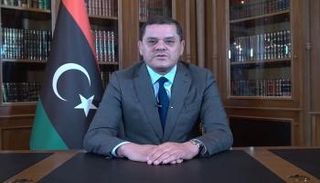 رئيس حكومة الوحدة الوطنية الليبية عبد الحميد الدبيبة 