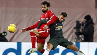 محمد صلاح ضد مانشستر يونايتد