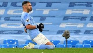 رياض محرز لاعب مانشستر سيتي الإنجليزي