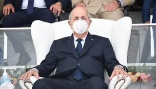 الرئيس الجزائري عبد المجيد تبون