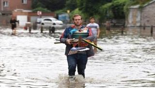 الأمطار تغرق شوارع أوروبا