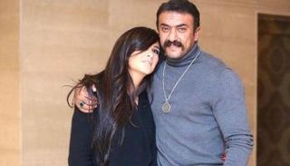 ياسمين عبدالعزيز وزوجها أحمد العوضي 