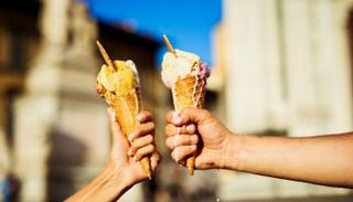 فوائد صحية للآيس كريم