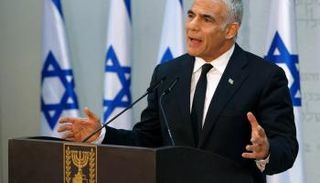وزير الخارجية الإسرائيلي يائير لابيد