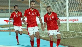 من فرحة الأهلي بالفوز على كايزر تشيفز