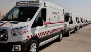 سيارات إسعاف لخدمة الحجاج بمشعر منى- أرشيفية