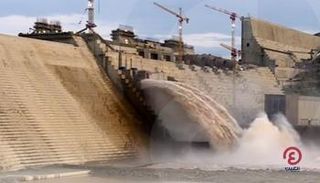 صورة حديثة للملء الثاني لسد النهضة