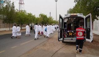 عناية صحية بضيوف الرحمن